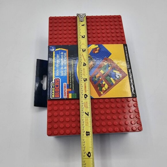 Make It Blocks Blocks Storage Case Container Compatible Fits All Leading Brands - Picture 9 of 9